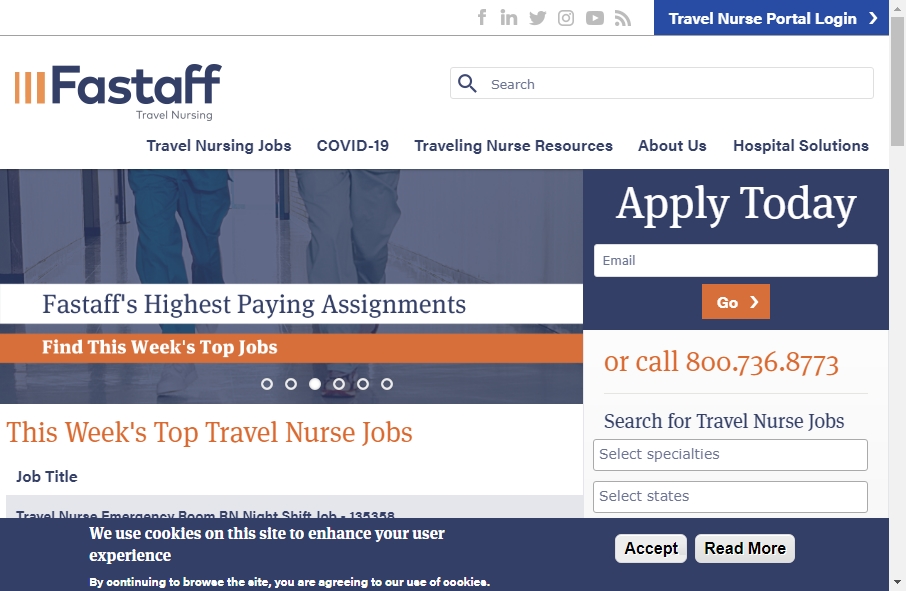 10 Amazing Nurses Website Design Examples in 2022 11