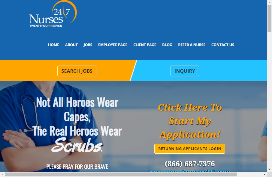 10 Amazing Nurses Website Design Examples in 2022 4