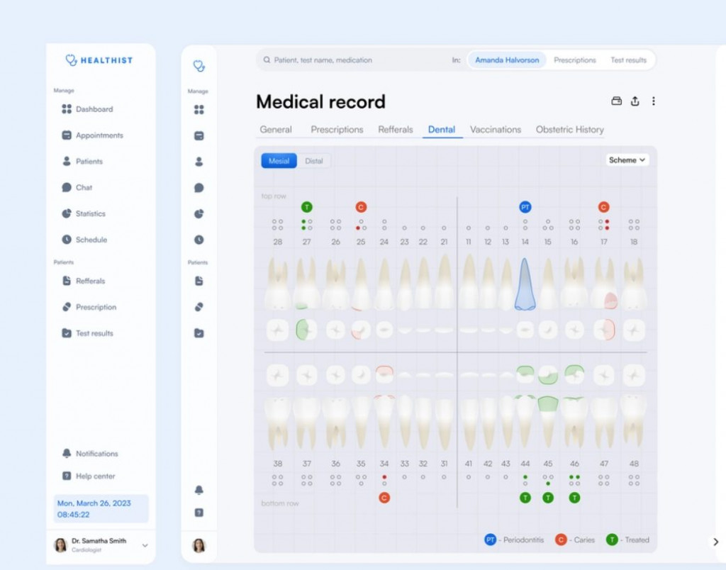 Healthist - Hospital Managing App