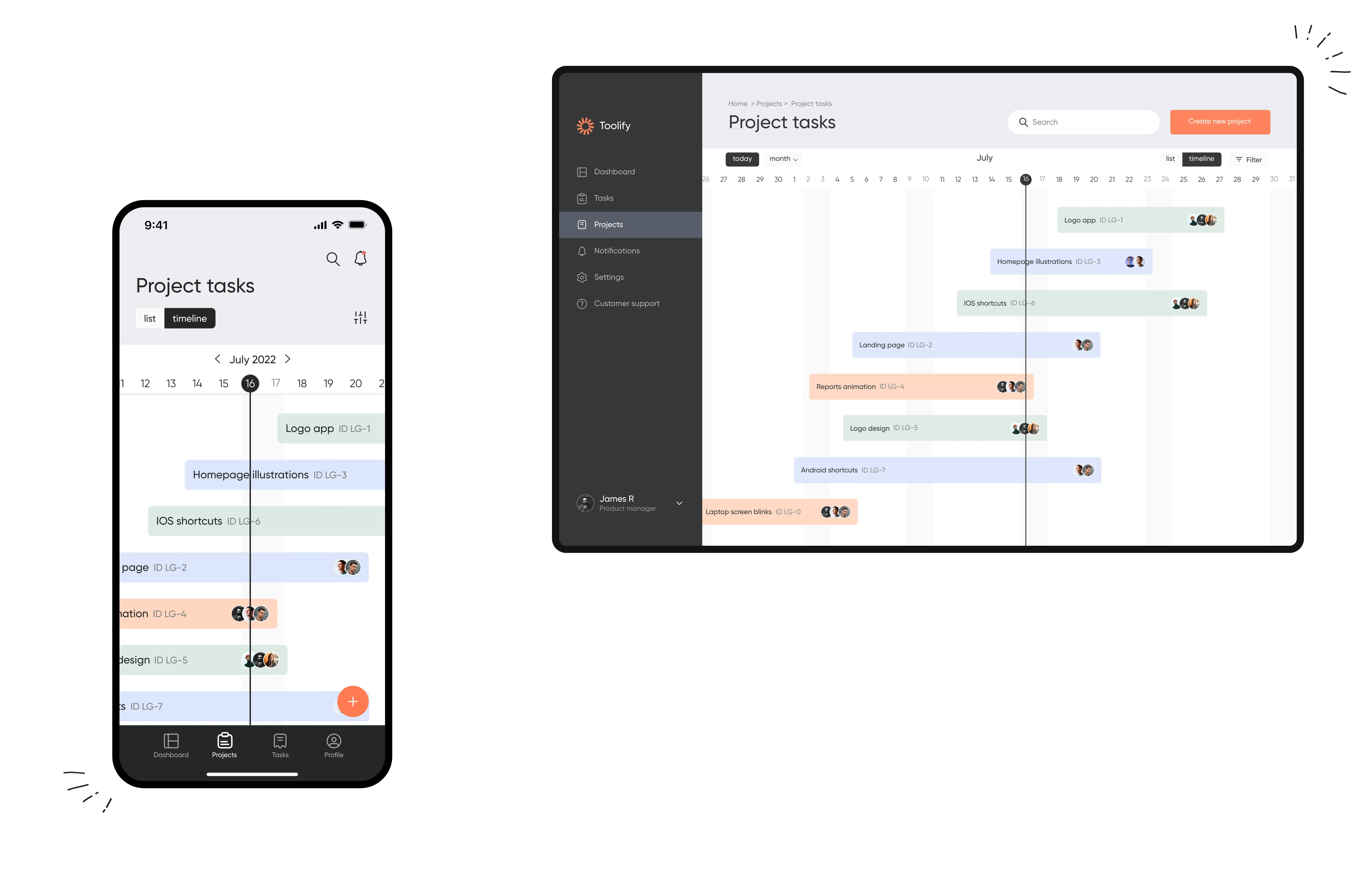 Track your project&rsquo;s status