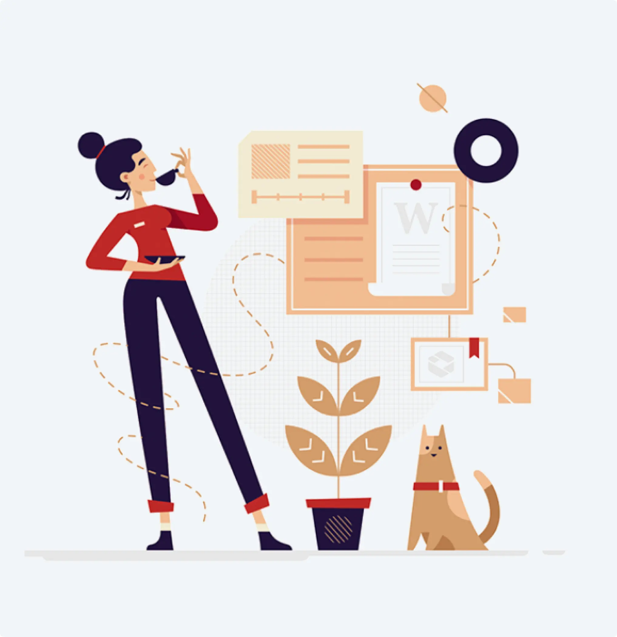 Digital Illustrations for Brands and Services